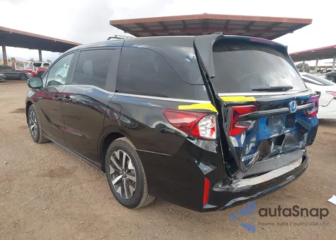 2025 Honda Odyssey Ex-L из США, поврежденный, VIN 5FNRL6H69SB088464